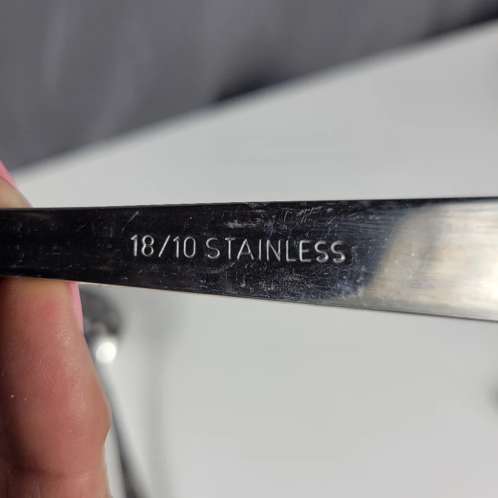 Crate & Barrel Spoons 18/10 Stainless